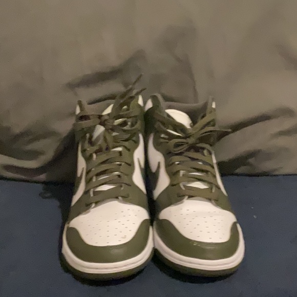 Cargo khaki Nike dunk highs - Picture 2 of 4